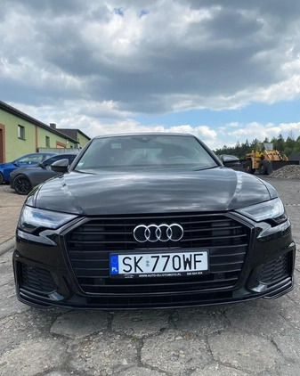 Audi A6 cena 149900 przebieg: 125000, rok produkcji 2019 z Poręba małe 56